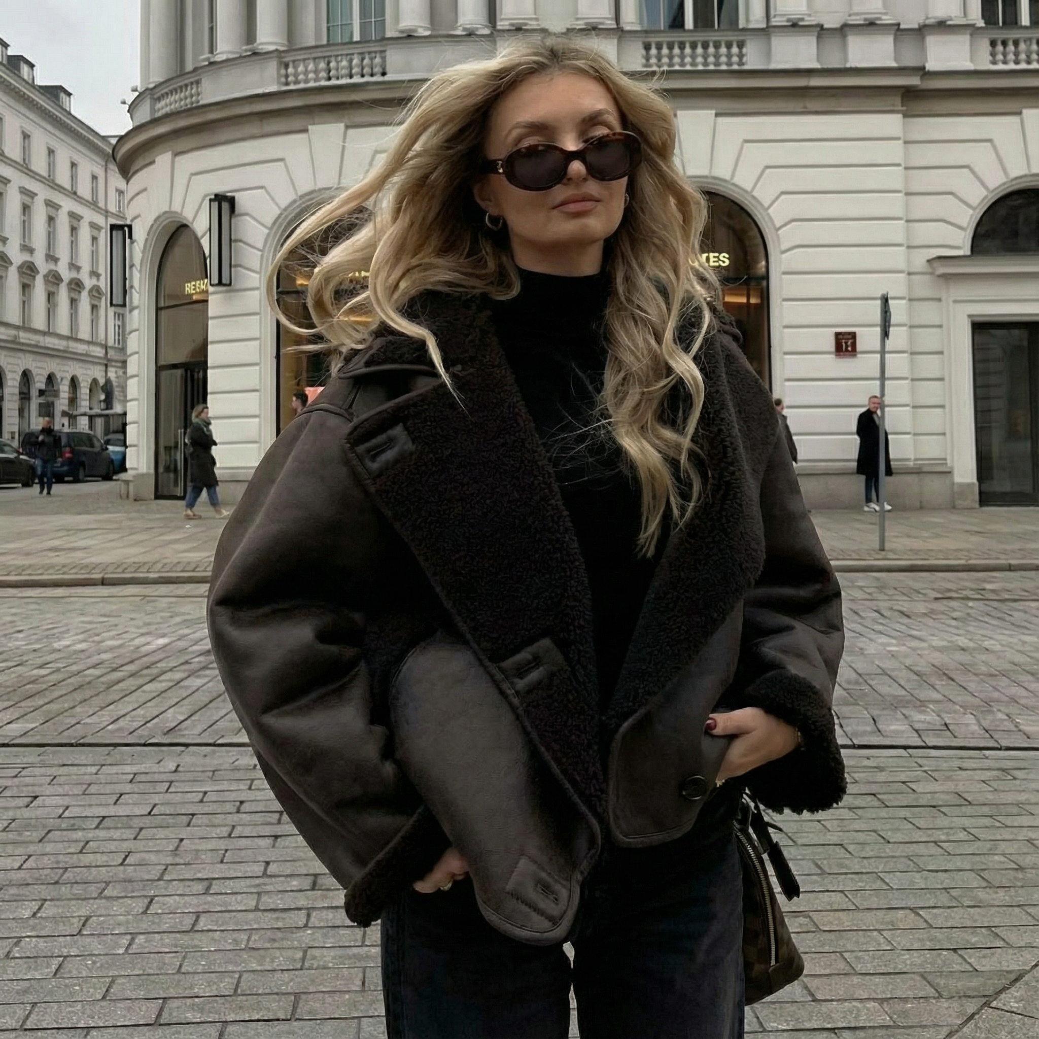 ANALIA I CHAQUETA AVIATOR