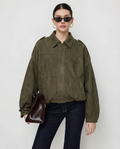 CHAQUETA ANTE OVERSIZE