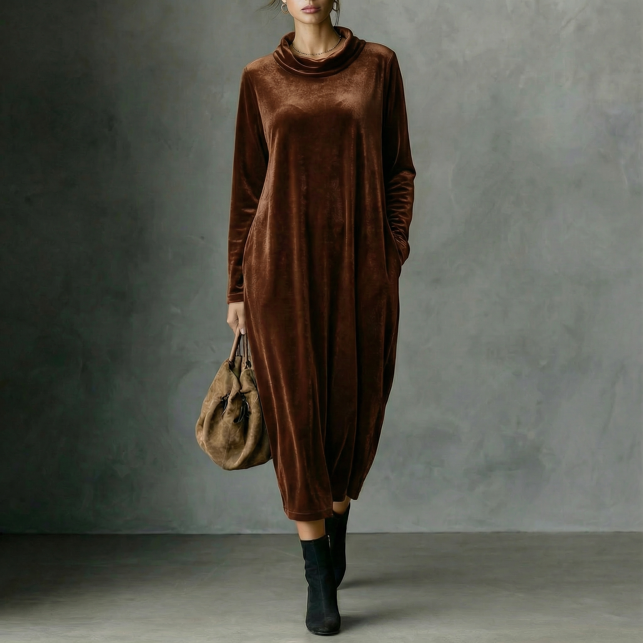VESTIDO TERCIOPELO