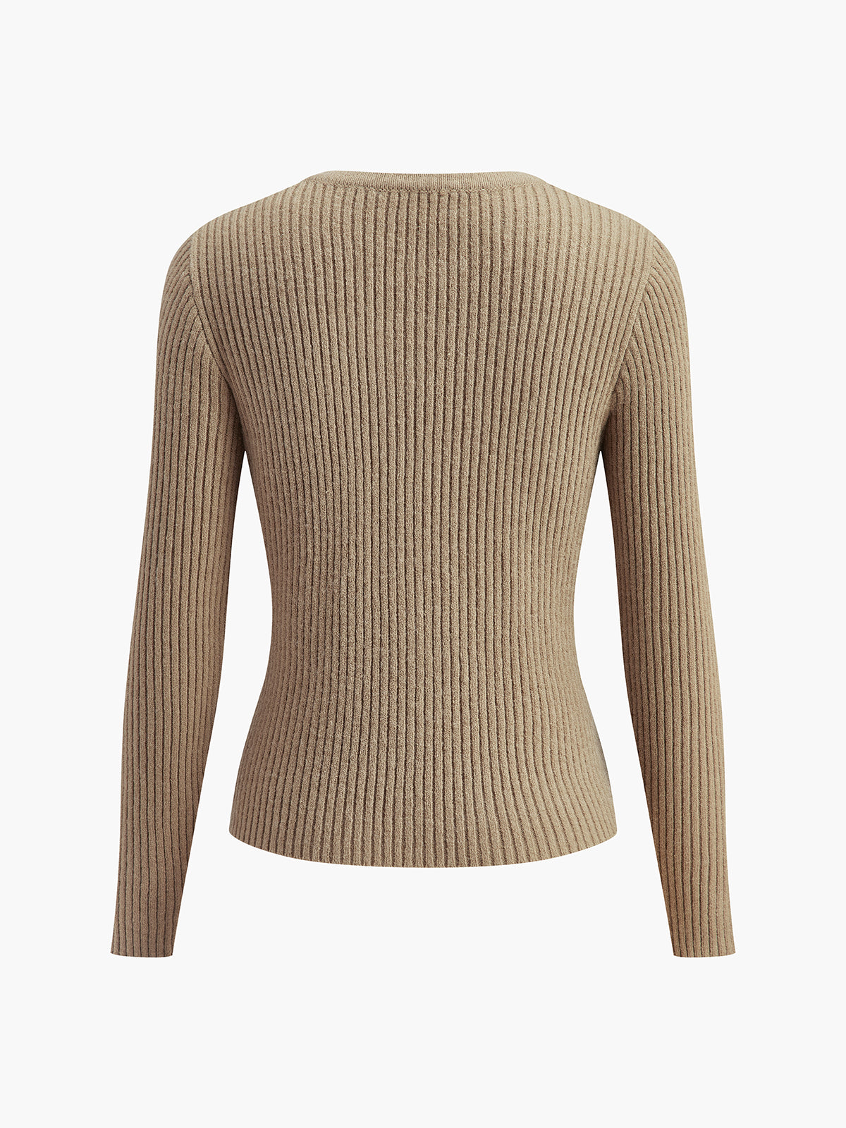 CARDIGAN CON BOTONES Y ABERTURA LATERAL