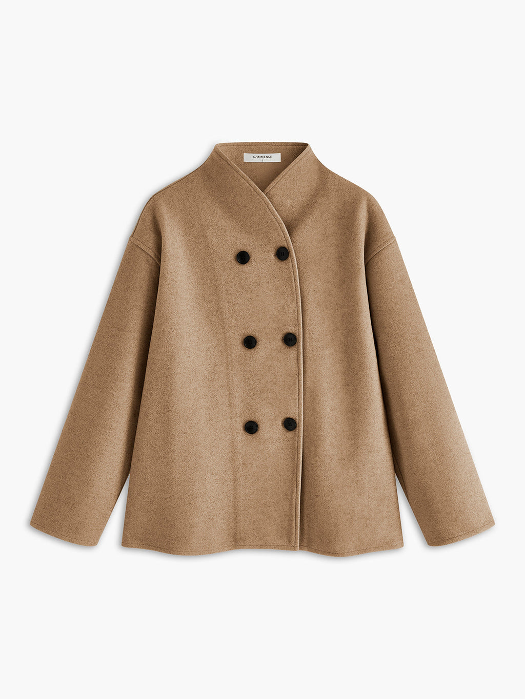 CHAQUETA OVERSIZE CON DOBLE ABOTONADURA