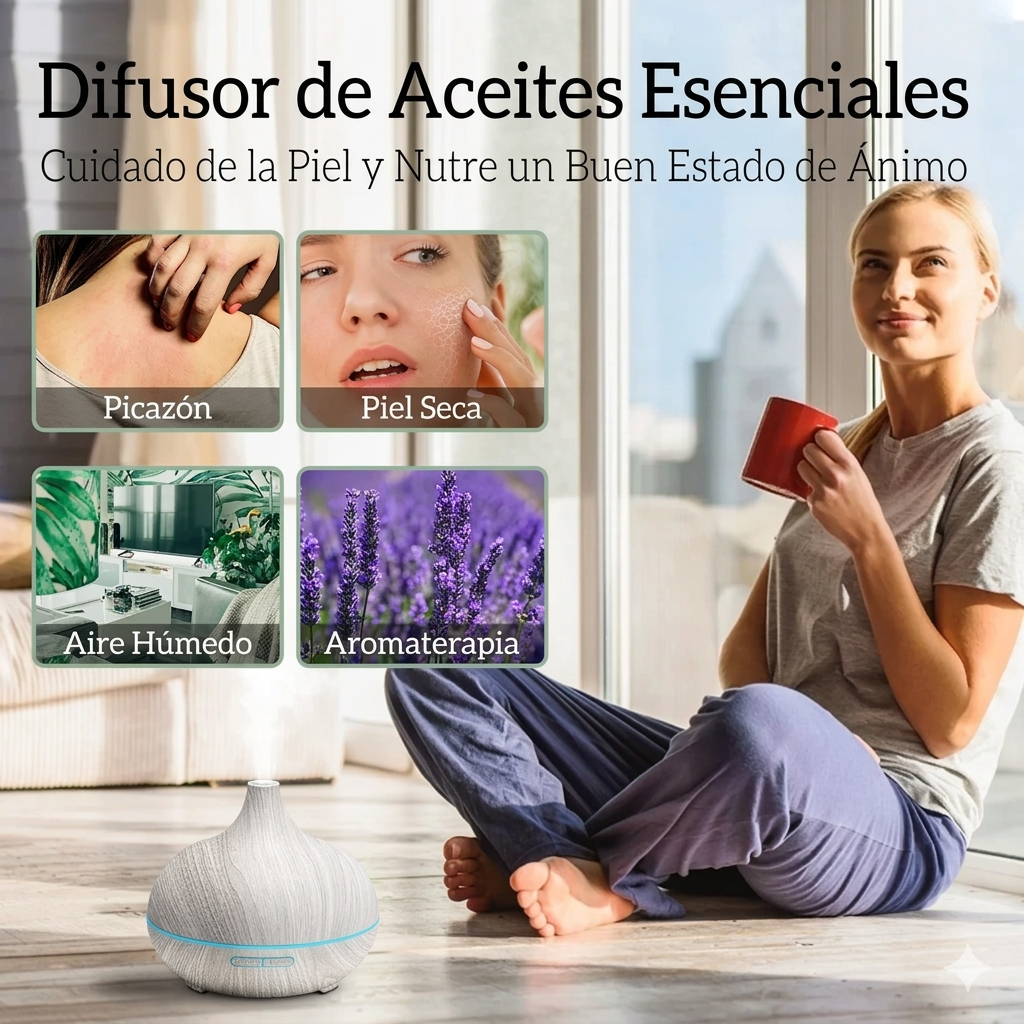 Difusor de Aromas con Luces
