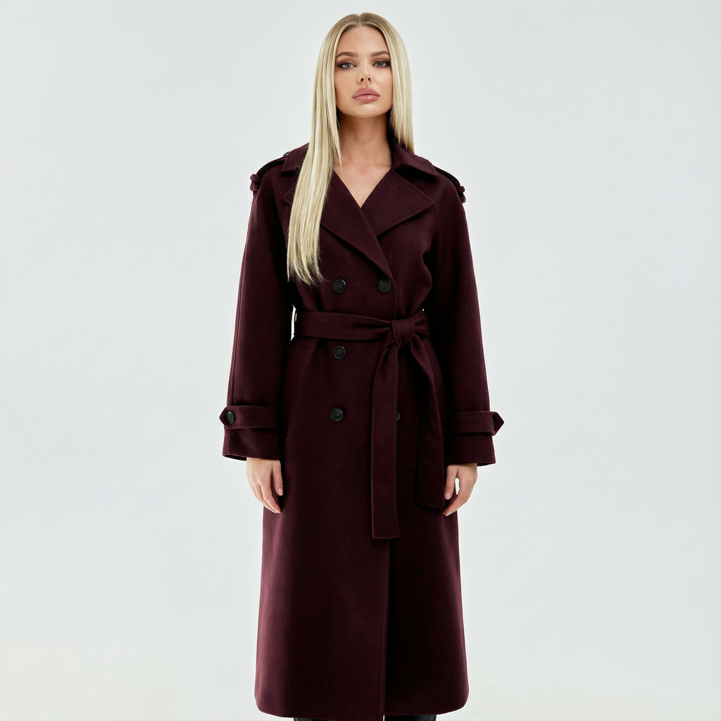 GABARDINA BURDEOS