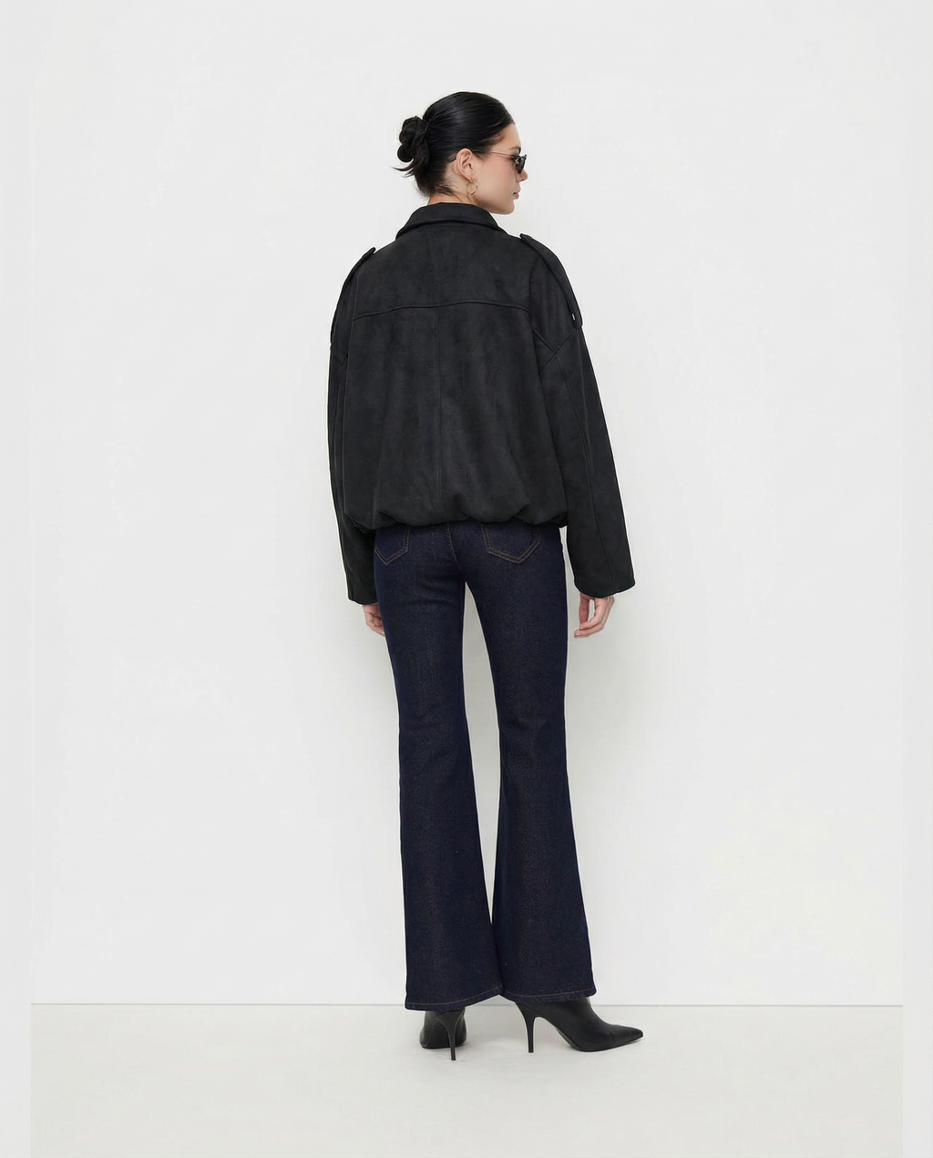 CHAQUETA ANTE OVERSIZE