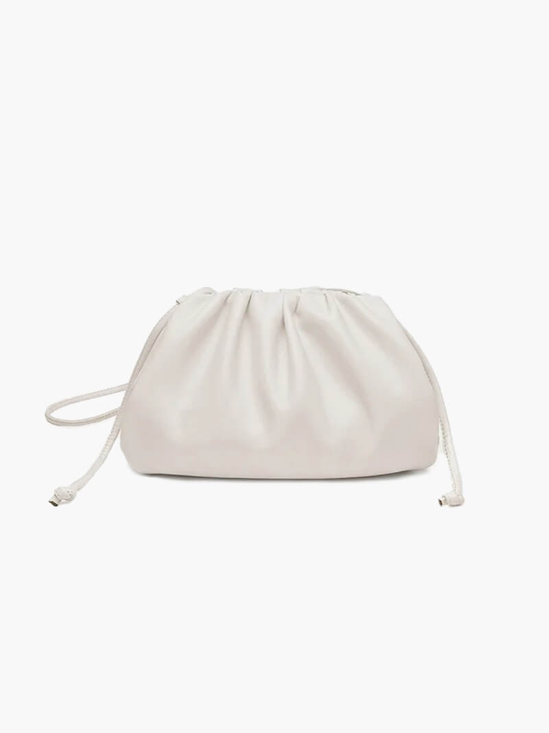 BOLSO TIPO POUCH FRUNCIDO