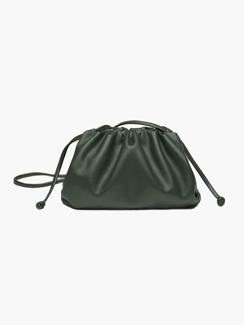BOLSO TIPO POUCH FRUNCIDO