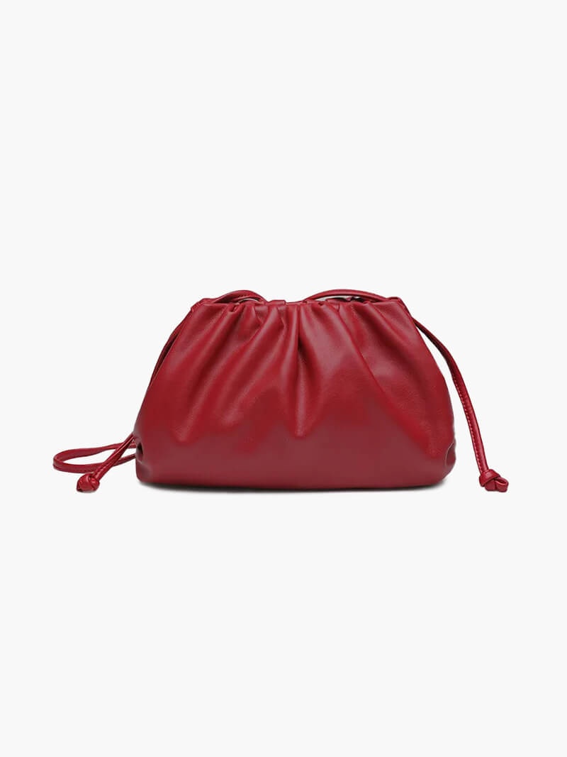 BOLSO TIPO POUCH FRUNCIDO