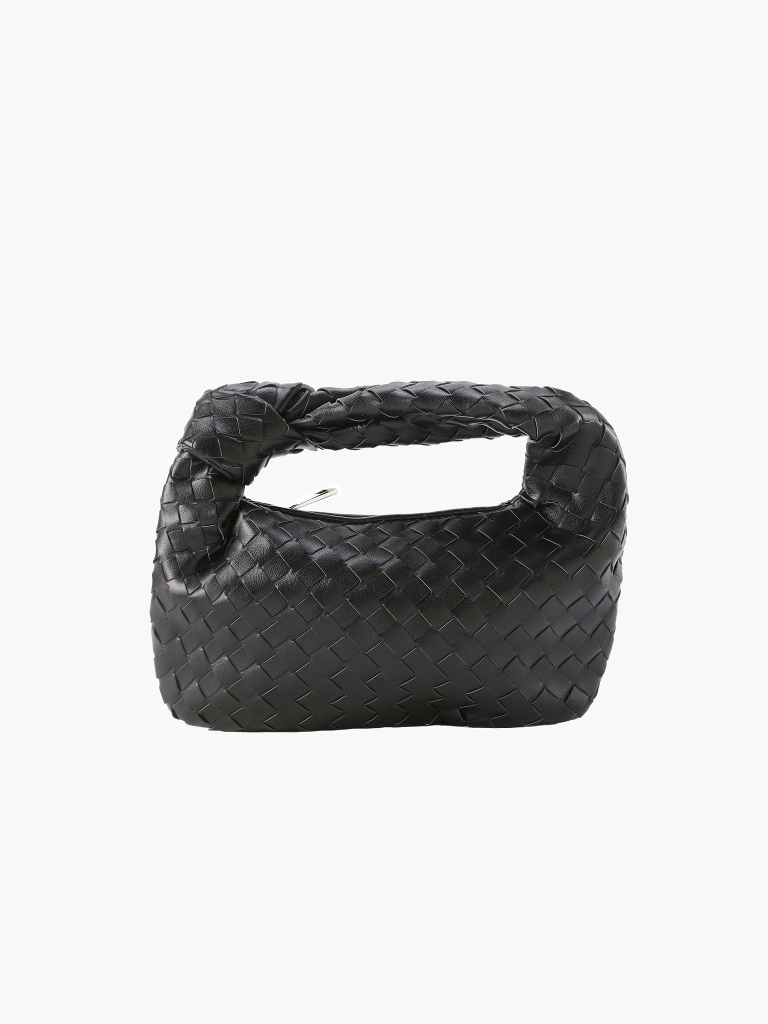 BOLSO MINI TRENZADO ASA ENVOLVENTE EFECTO PIEL