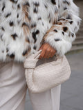 BOLSO MINI TRENZADO ASA ENVOLVENTE EFECTO PIEL