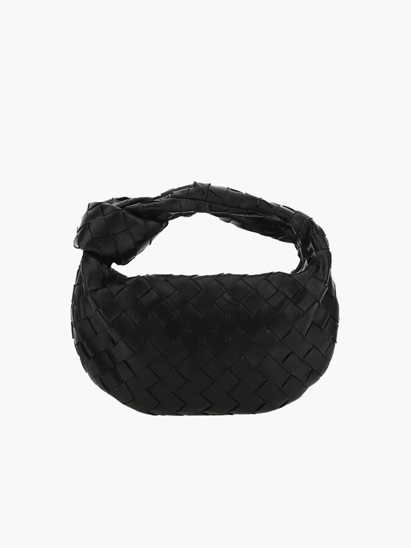 BOLSO MINI TRENZADO ASA ENVOLVENTE EFECTO PIEL