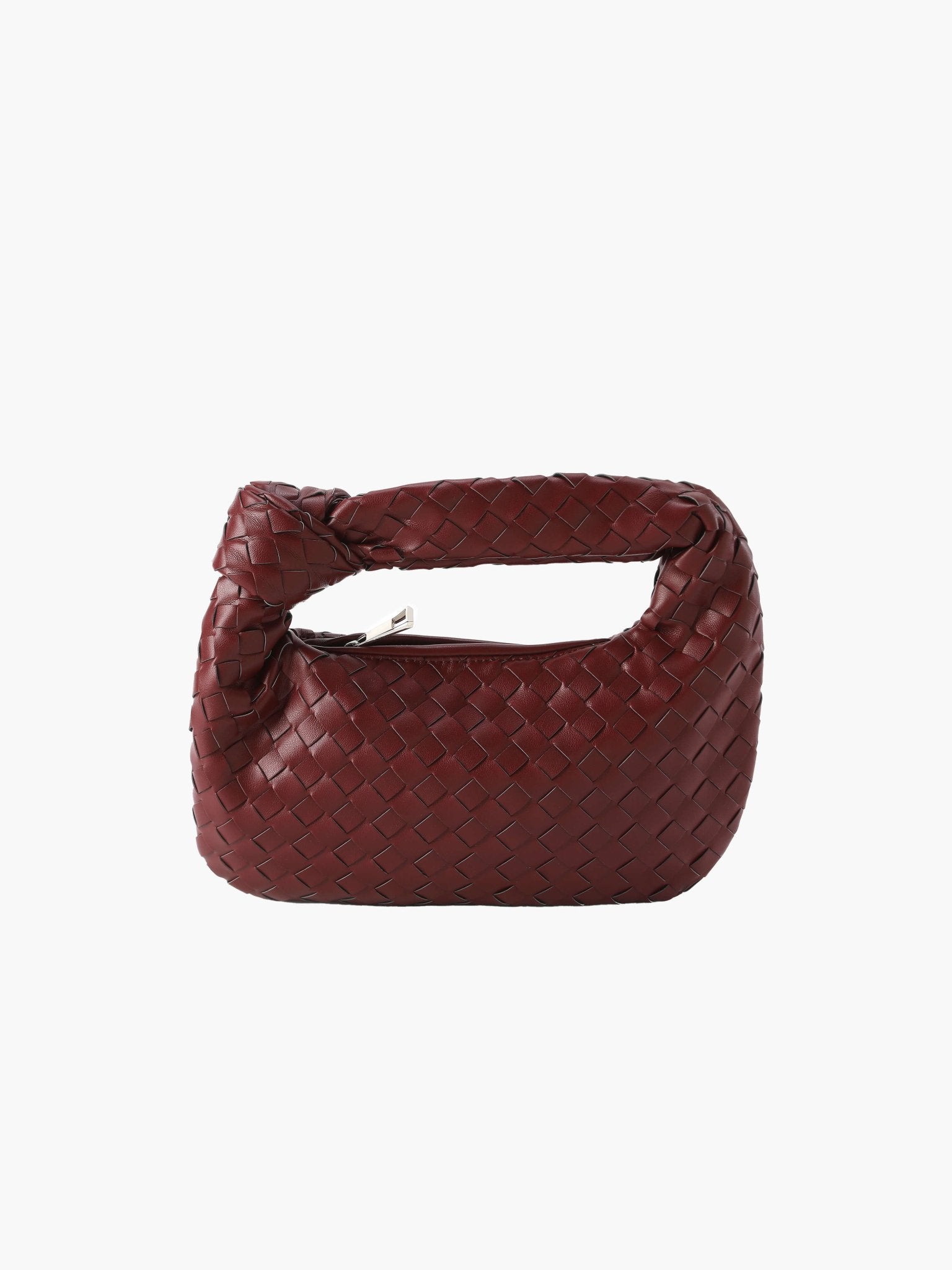 BOLSO MINI TRENZADO ASA ENVOLVENTE EFECTO PIEL