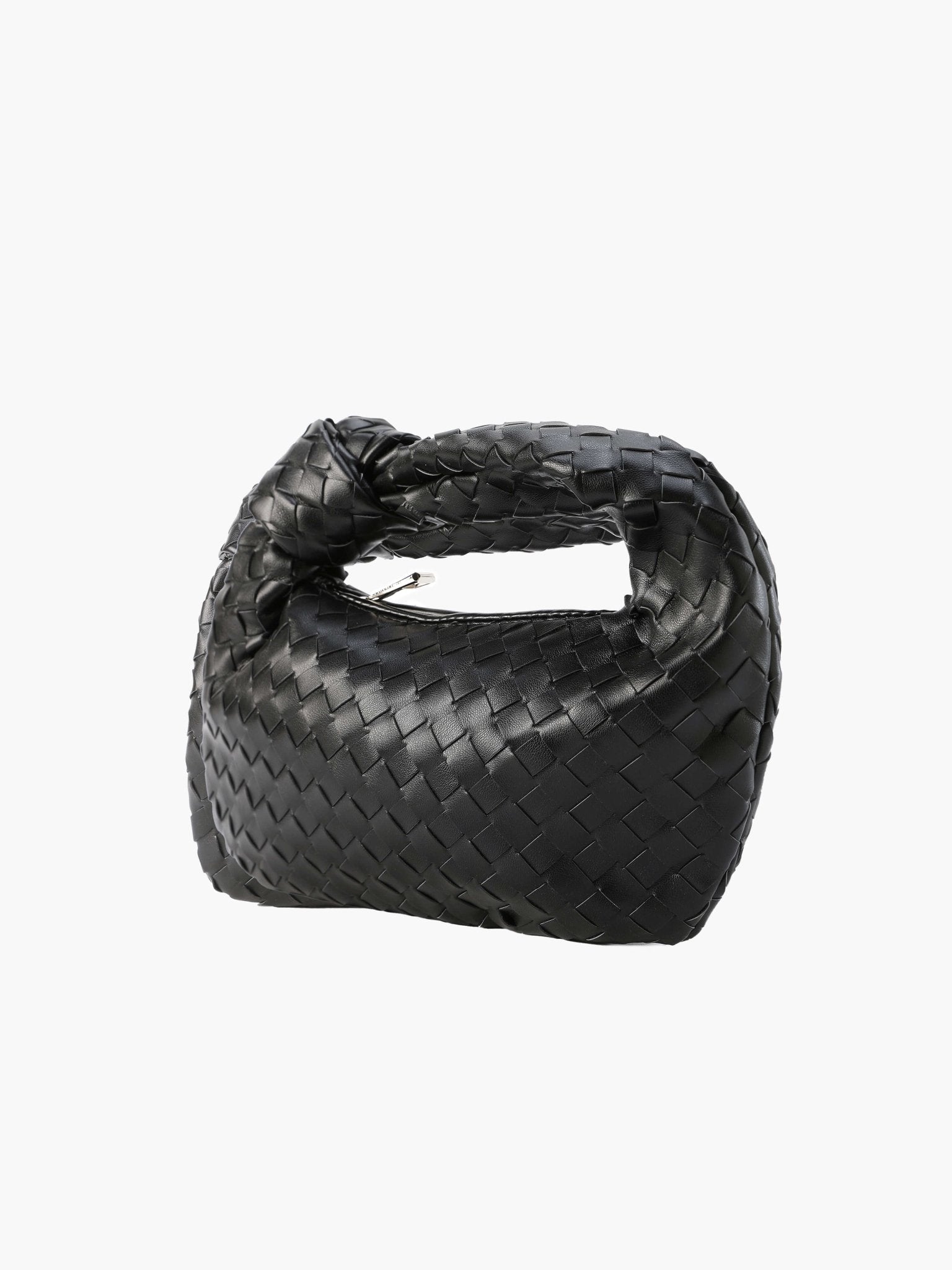 BOLSO MINI TRENZADO ASA ENVOLVENTE EFECTO PIEL