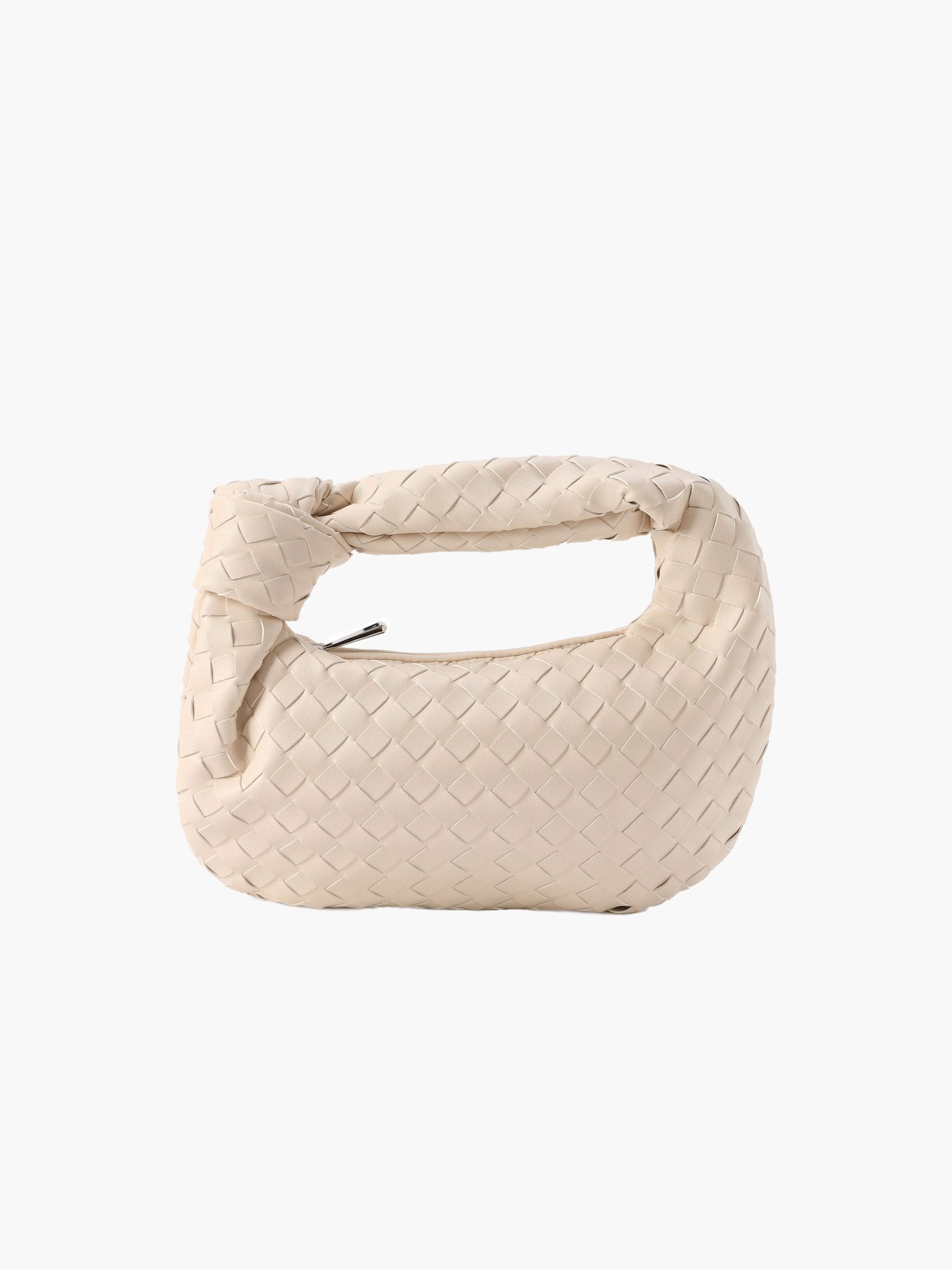 BOLSO MINI TRENZADO ASA ENVOLVENTE EFECTO PIEL