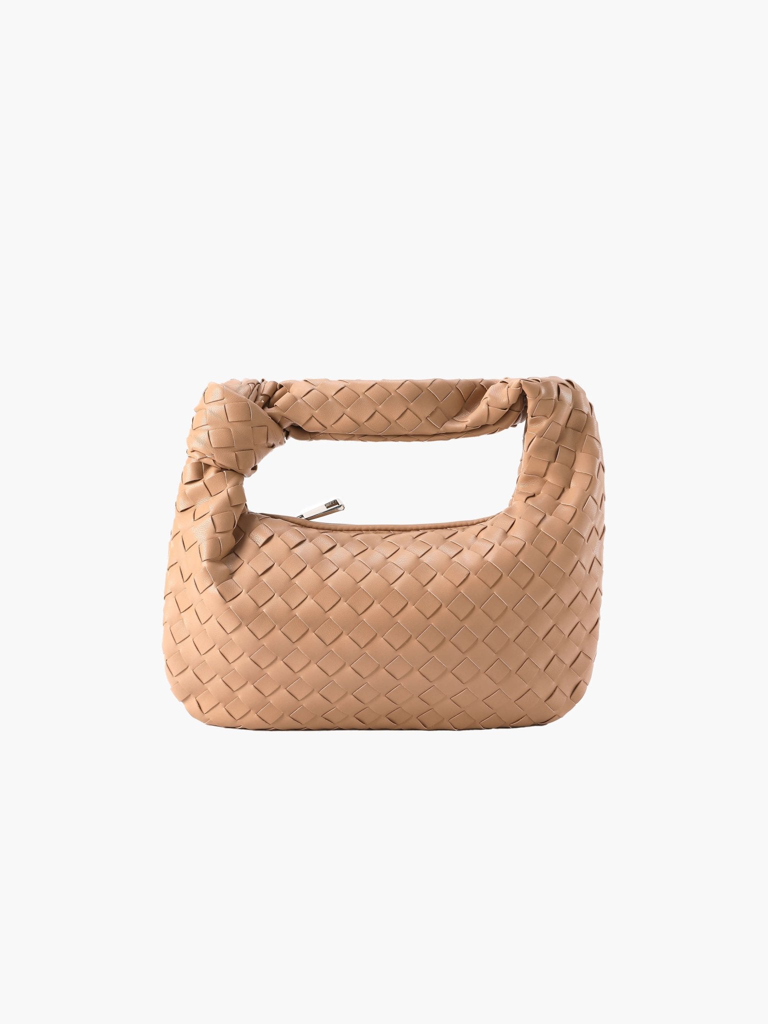 BOLSO MINI TRENZADO ASA ENVOLVENTE EFECTO PIEL